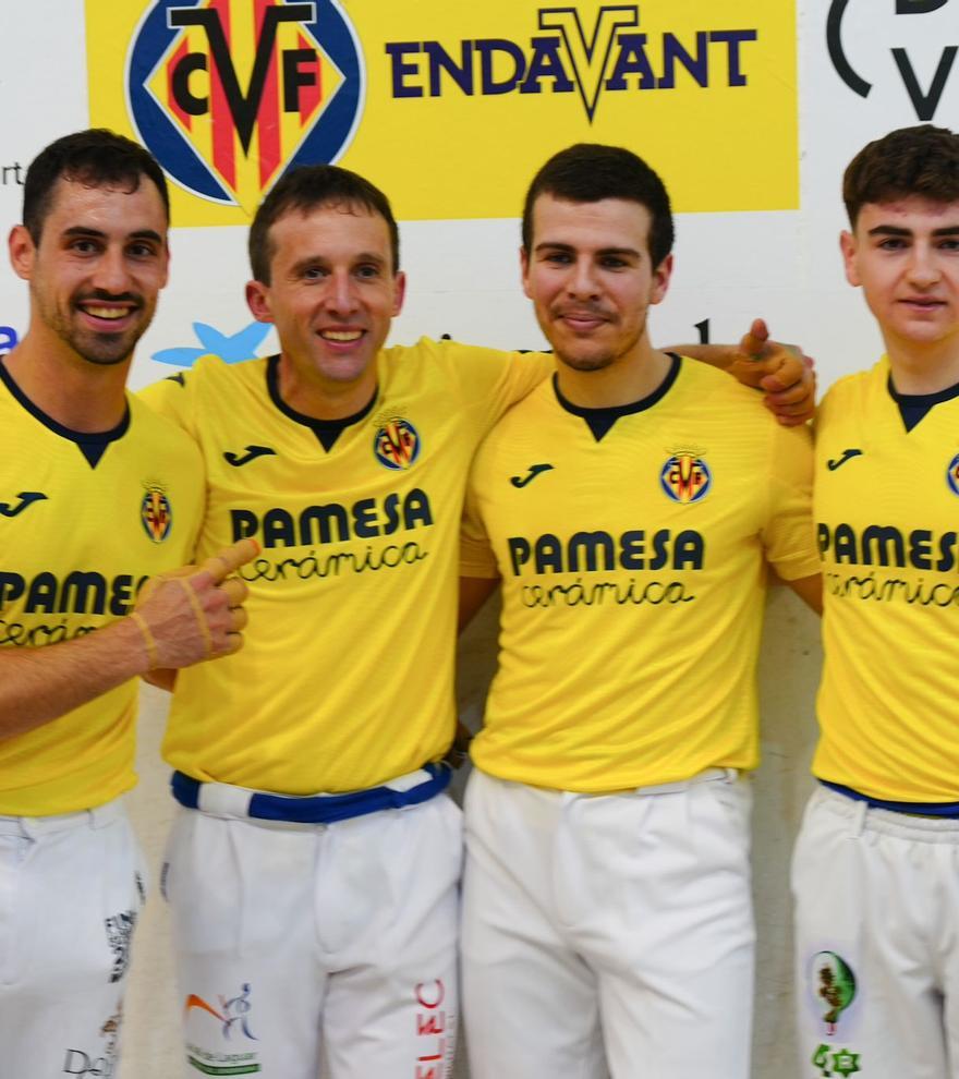Giner, Hilari i Héctor, a la final del Trofeu Villarreal CF després d’un intensa batalla