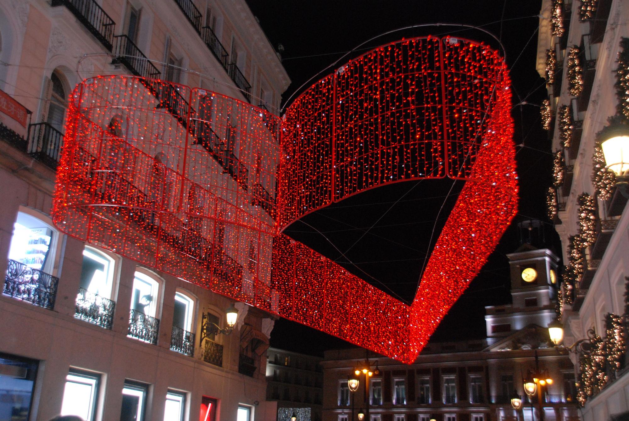 En imágenes: así son las luces de Navidad en Madrid