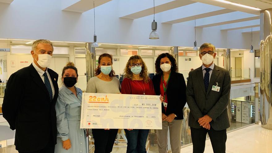 Sedisa y ANDE entregan una donación de 5.000 euros para la labor en oncología de la asociación 'Un sí por la vida'