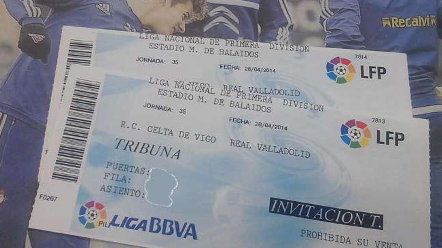 Entradas para el partido de esta noche. / FDV