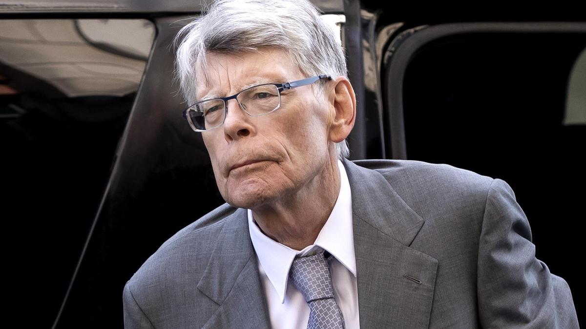 El escritor norteamericano Stephen King.