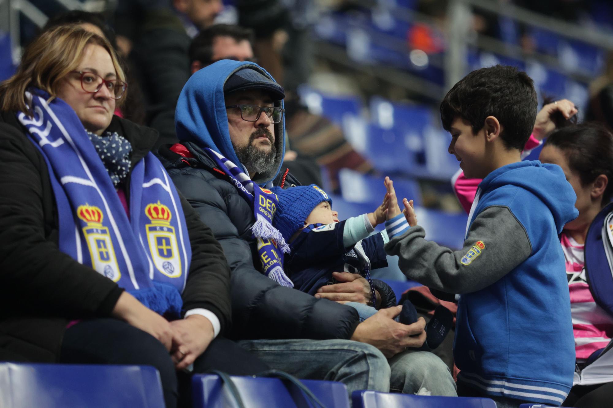 En imágenes: así se vivió el derbi en el Tartiere