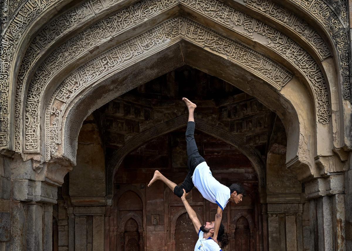 Día Internacional del Yoga en la India