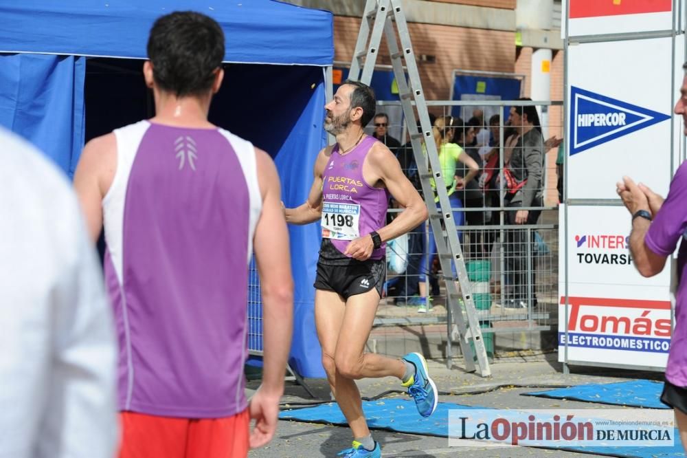 Media Maratón de Murcia: llegada (1ª parte)