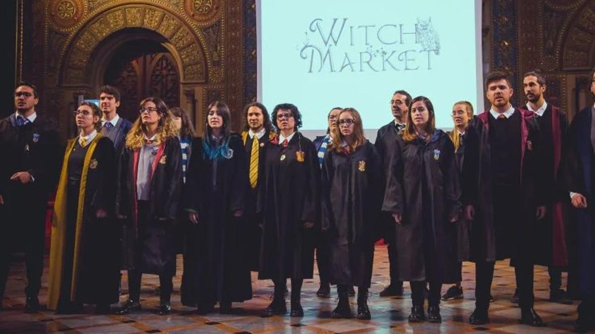 Els mags de Hogwarts queden a Barcelona Els mags de Hogwarts queden a Barcelona