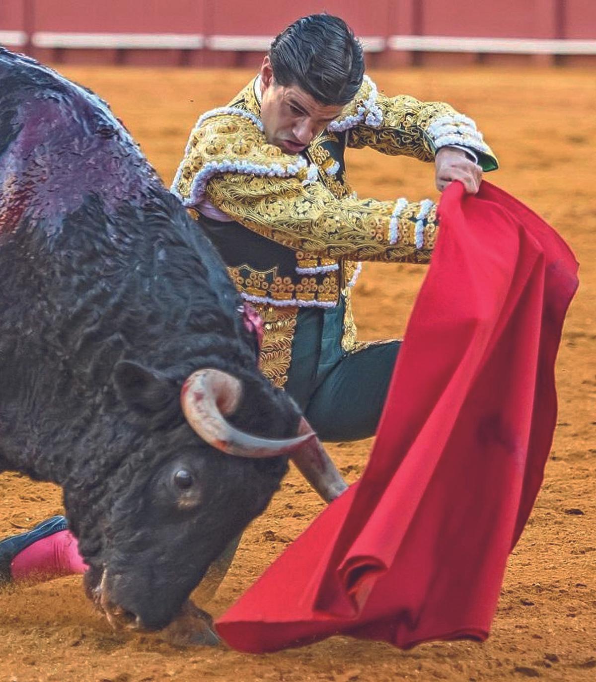 Pablo Aguado, en una de sus actuaciones esta temporada.