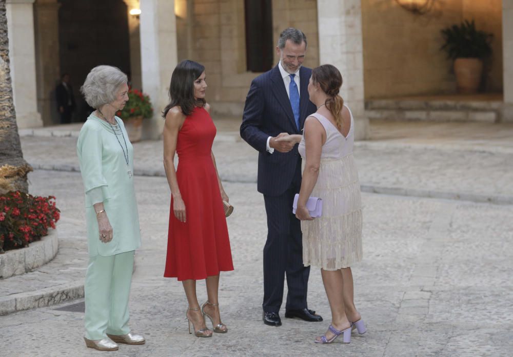 Aires nuevos y juventud  en la recepción de los Reyes