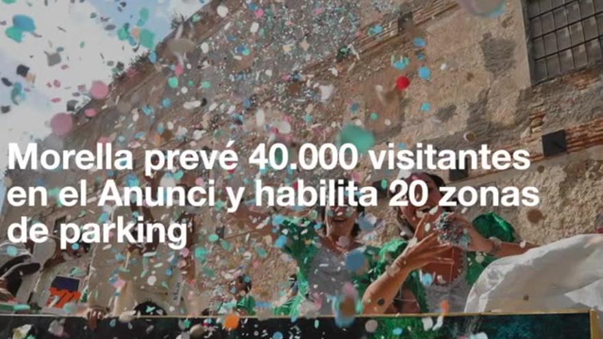 Morella prevé 40.000 visitantes en el Anunci