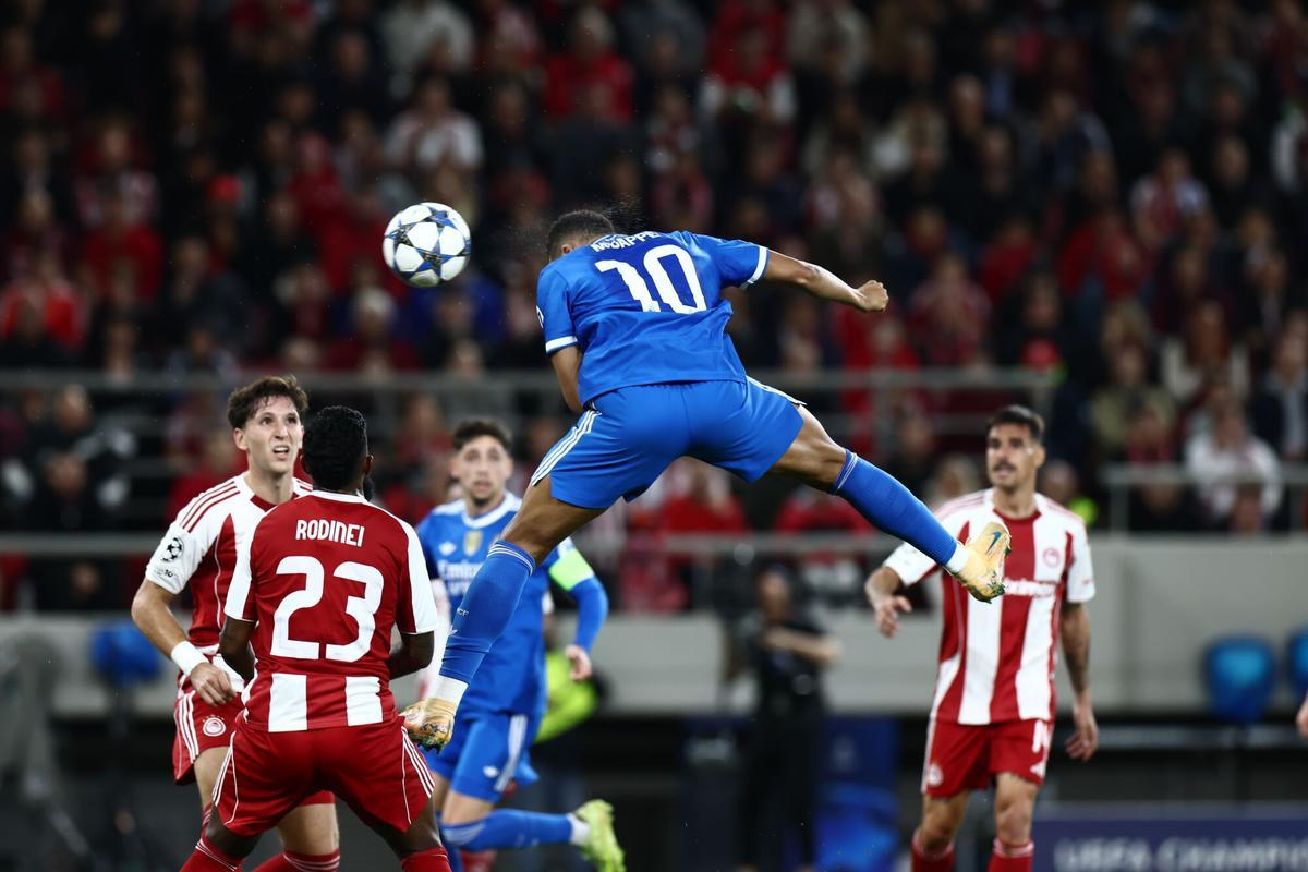 Champions League: Olympiacos - Real Madrid, en imágenes.