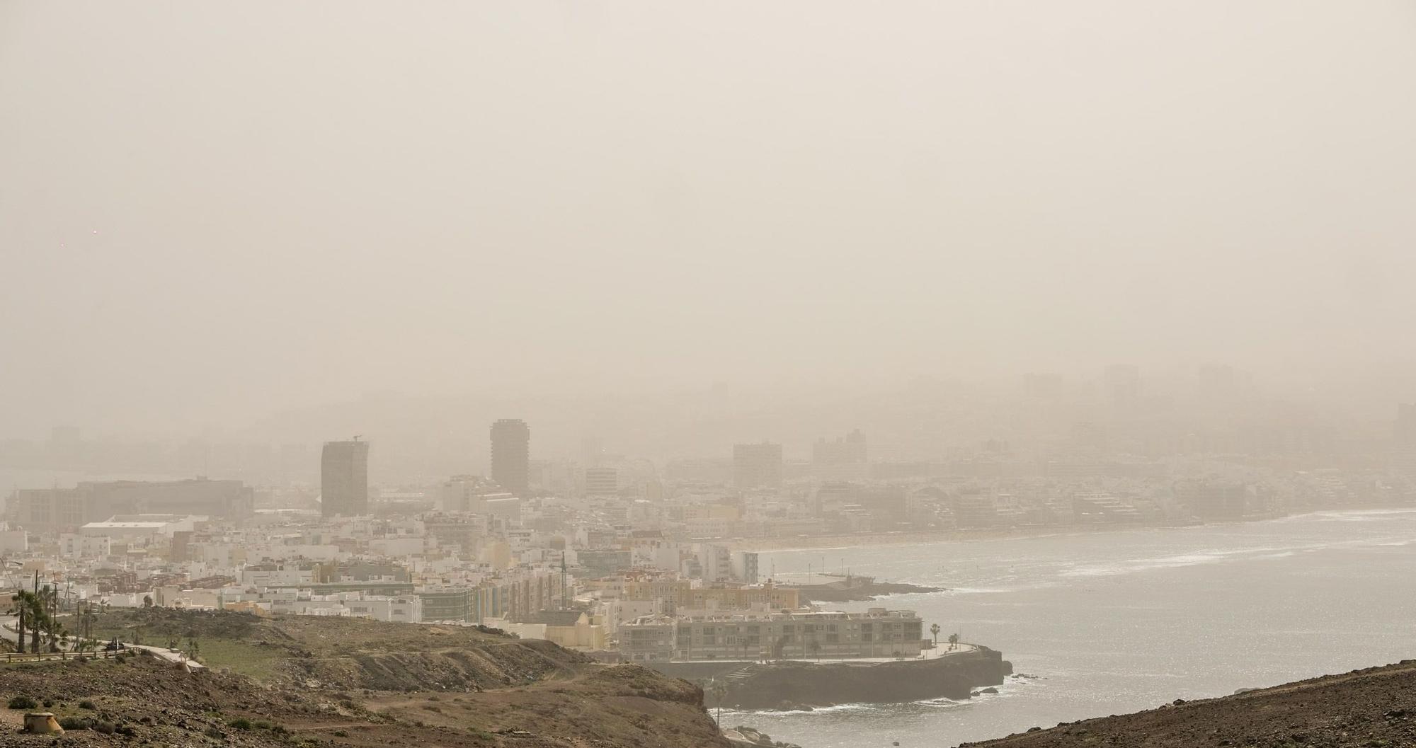 Calima en Gran Canaria