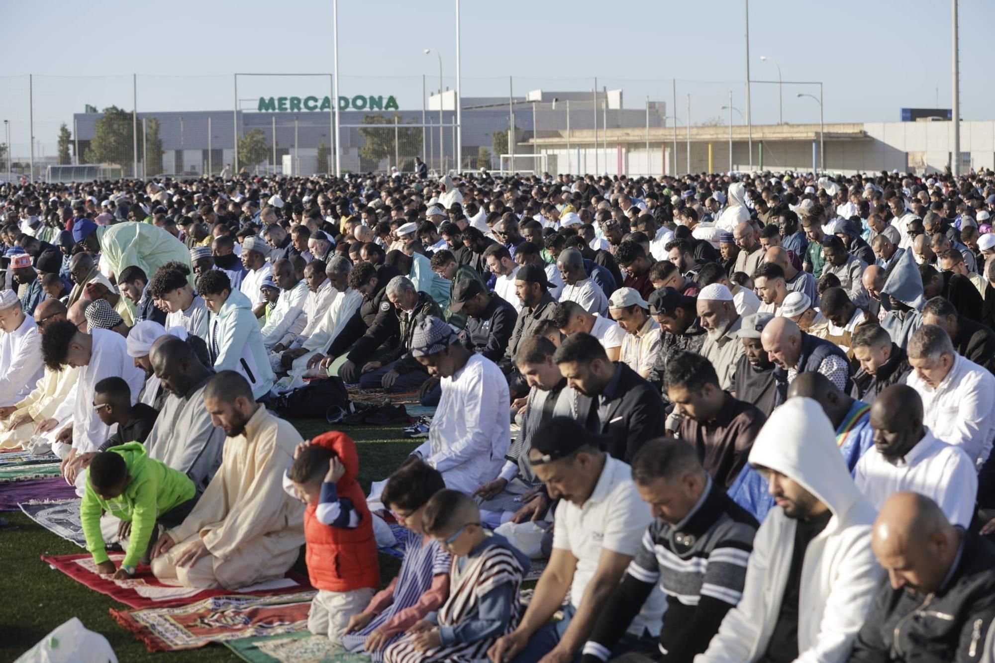 Palmas Muslime feiern das Ende des Ramadans