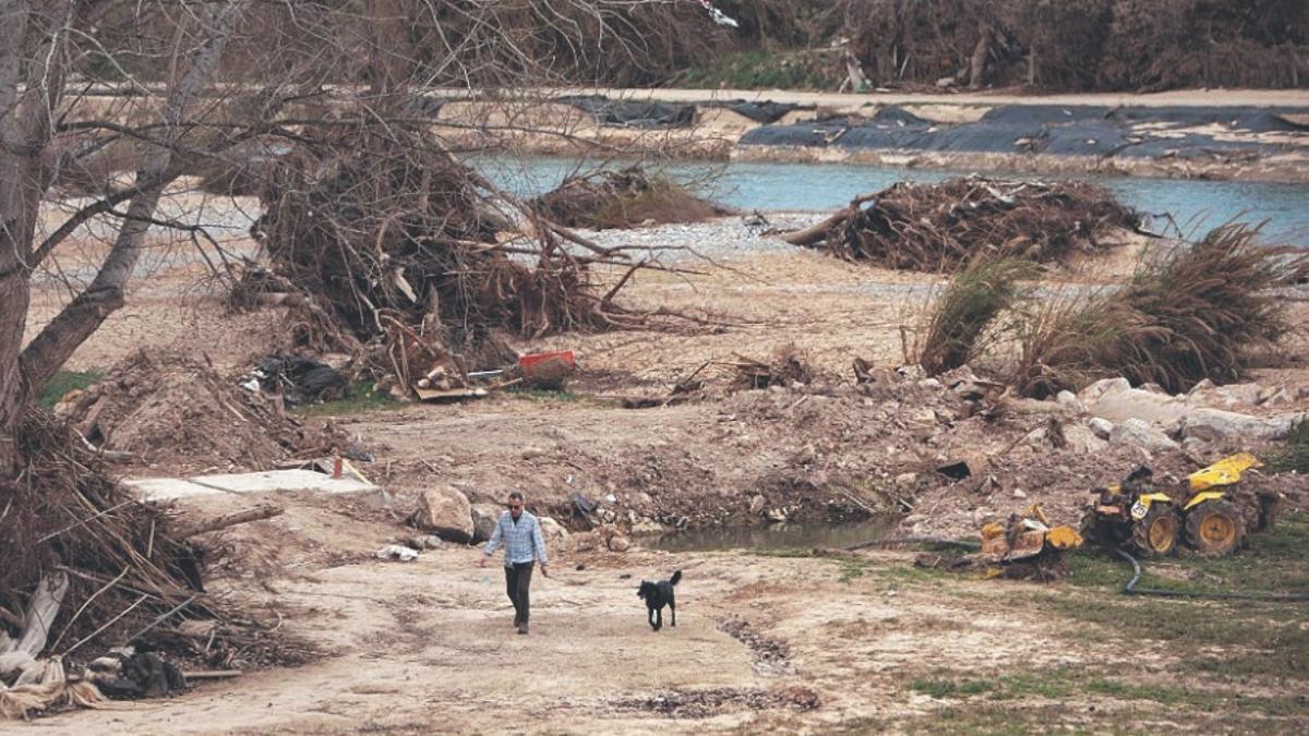 Parque fluvial del Turia a su paso por la localidad de Quart de Poblet