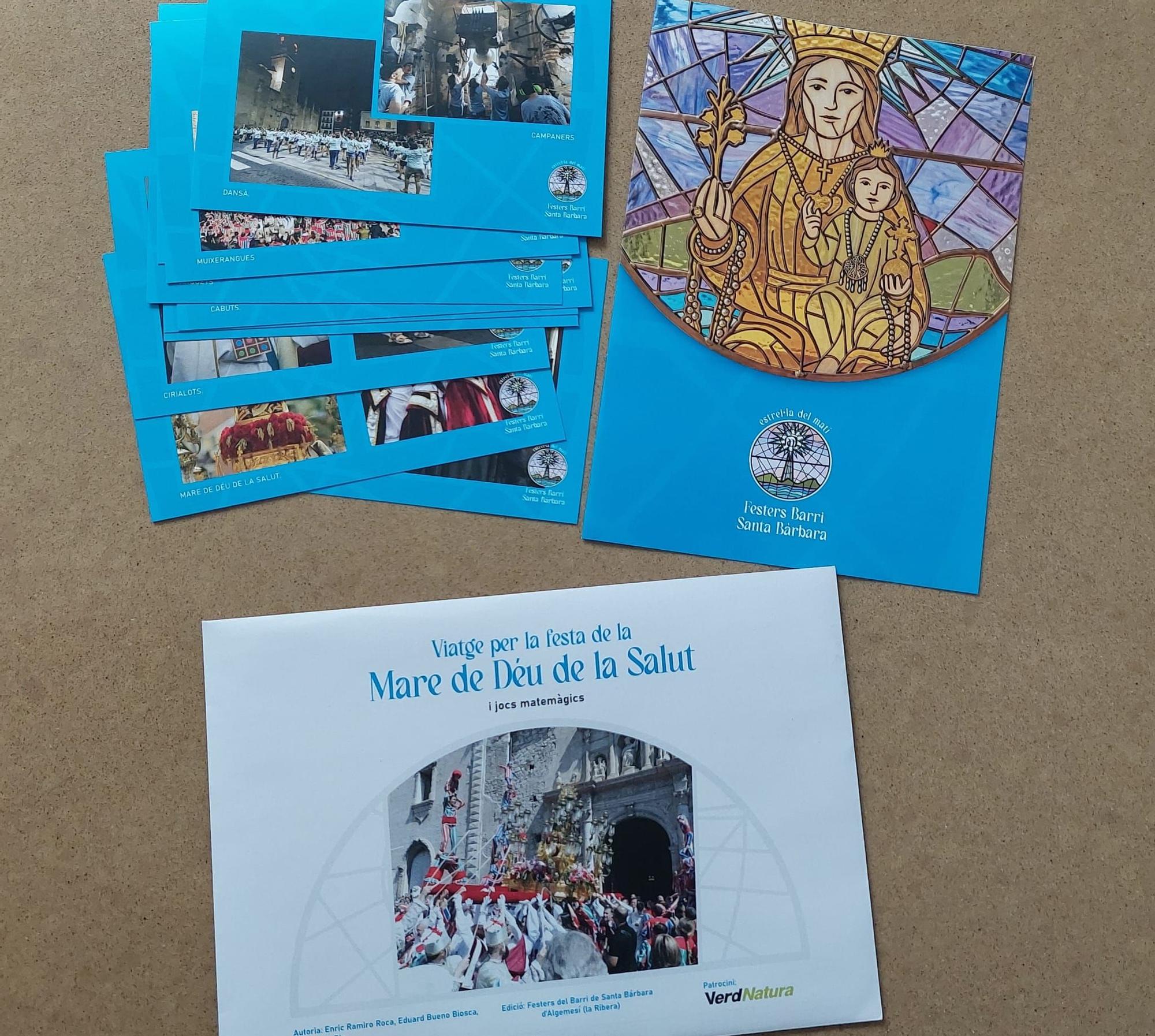 Imagen del juego preparado por los festeros del Barri de Santa Bàrbara de Algemesí.