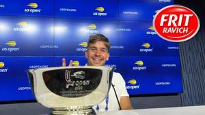 Martín de la Puente hizo historia en el US Open