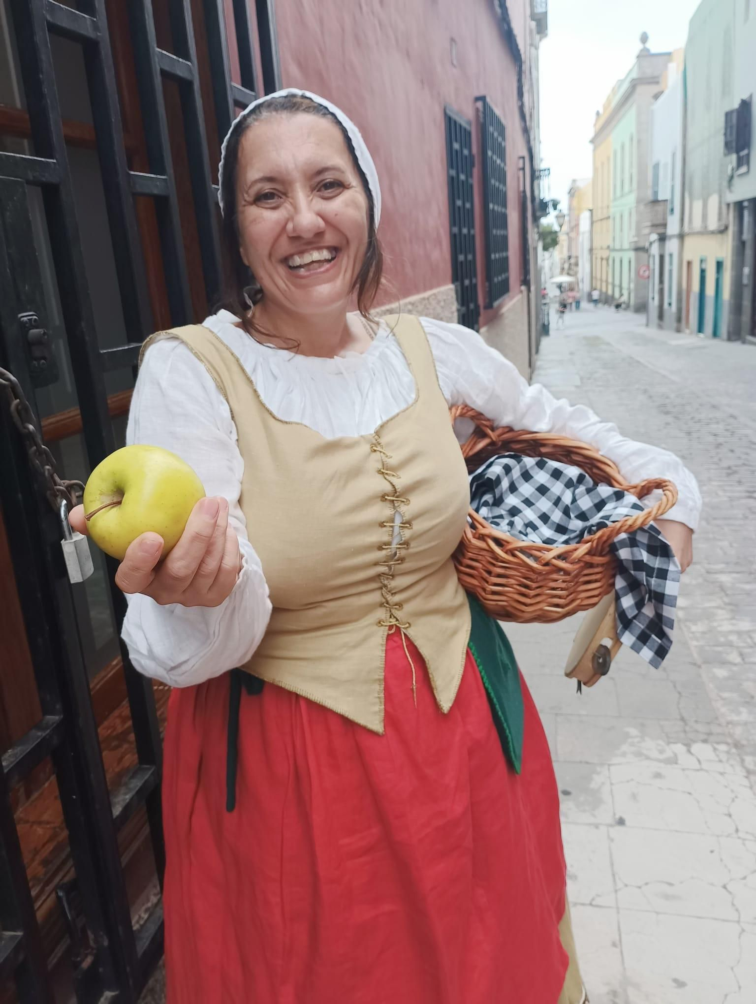 Viaje en el tiempo escenificado a la cuna de las 3 Palmas en Vegueta
