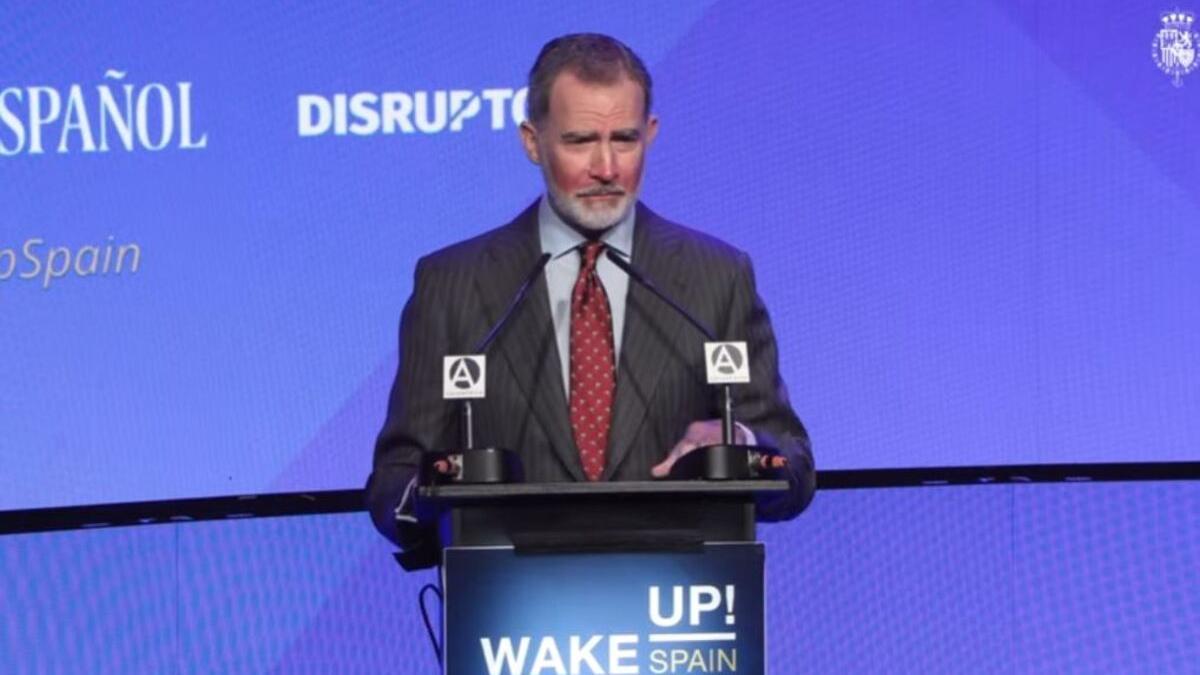 La increíble declaración del rey Felipe VI: "Disculpen este aspecto"