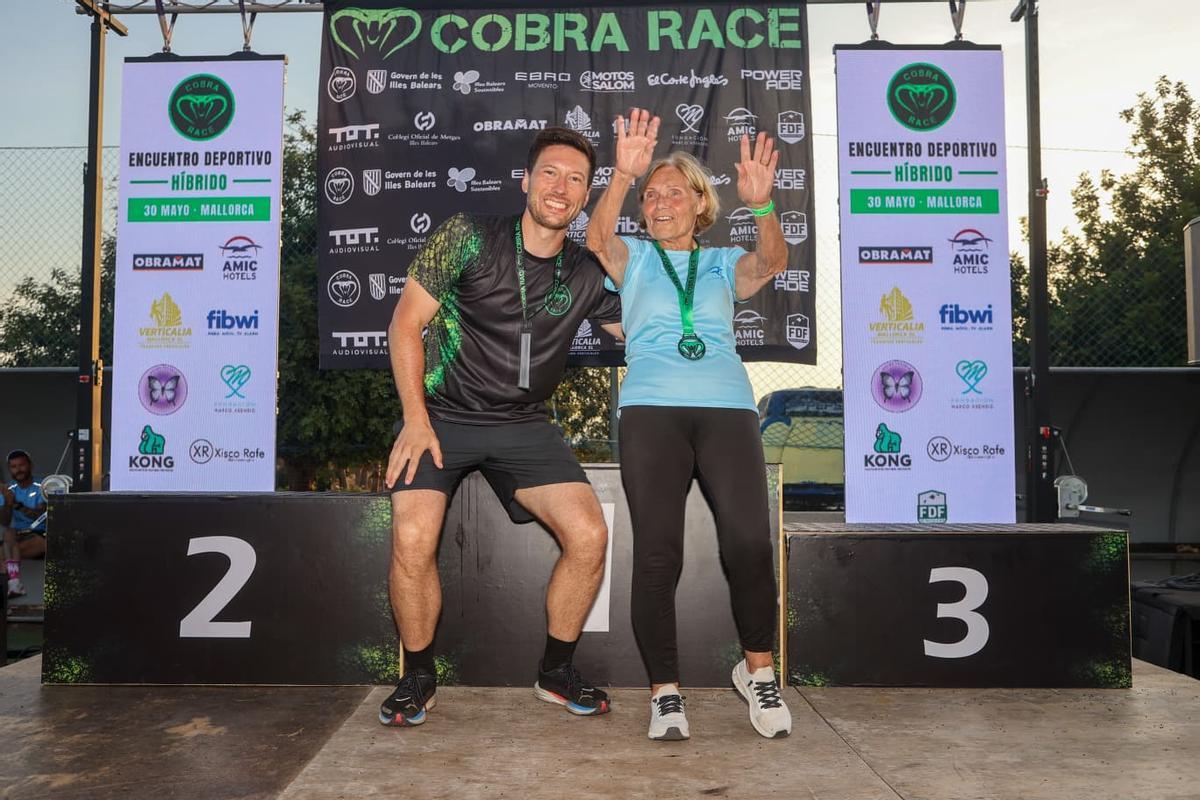 La atleta de 81 años que completó el circuito