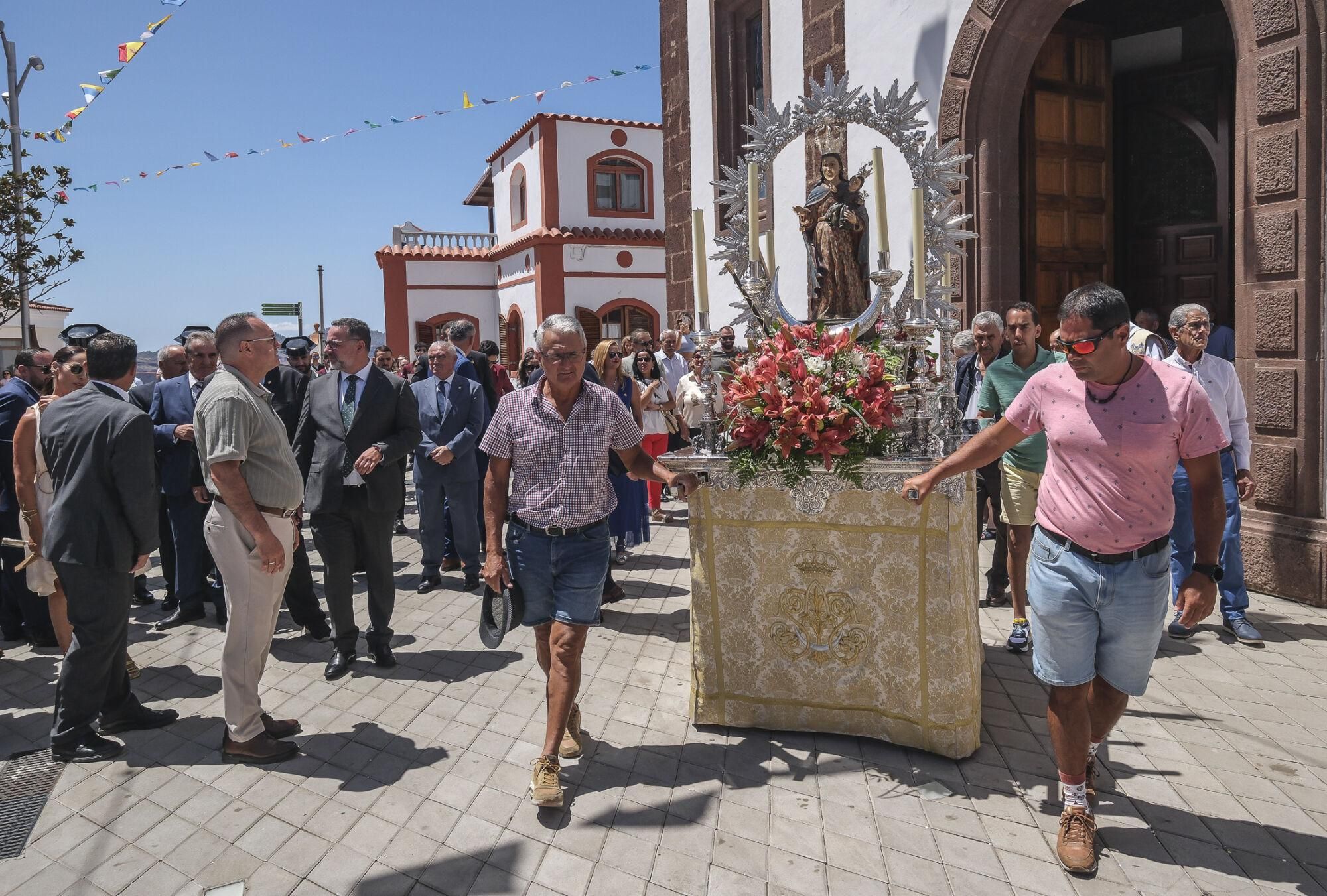 Procesión de la Virgen de La Cuevita, Artenara