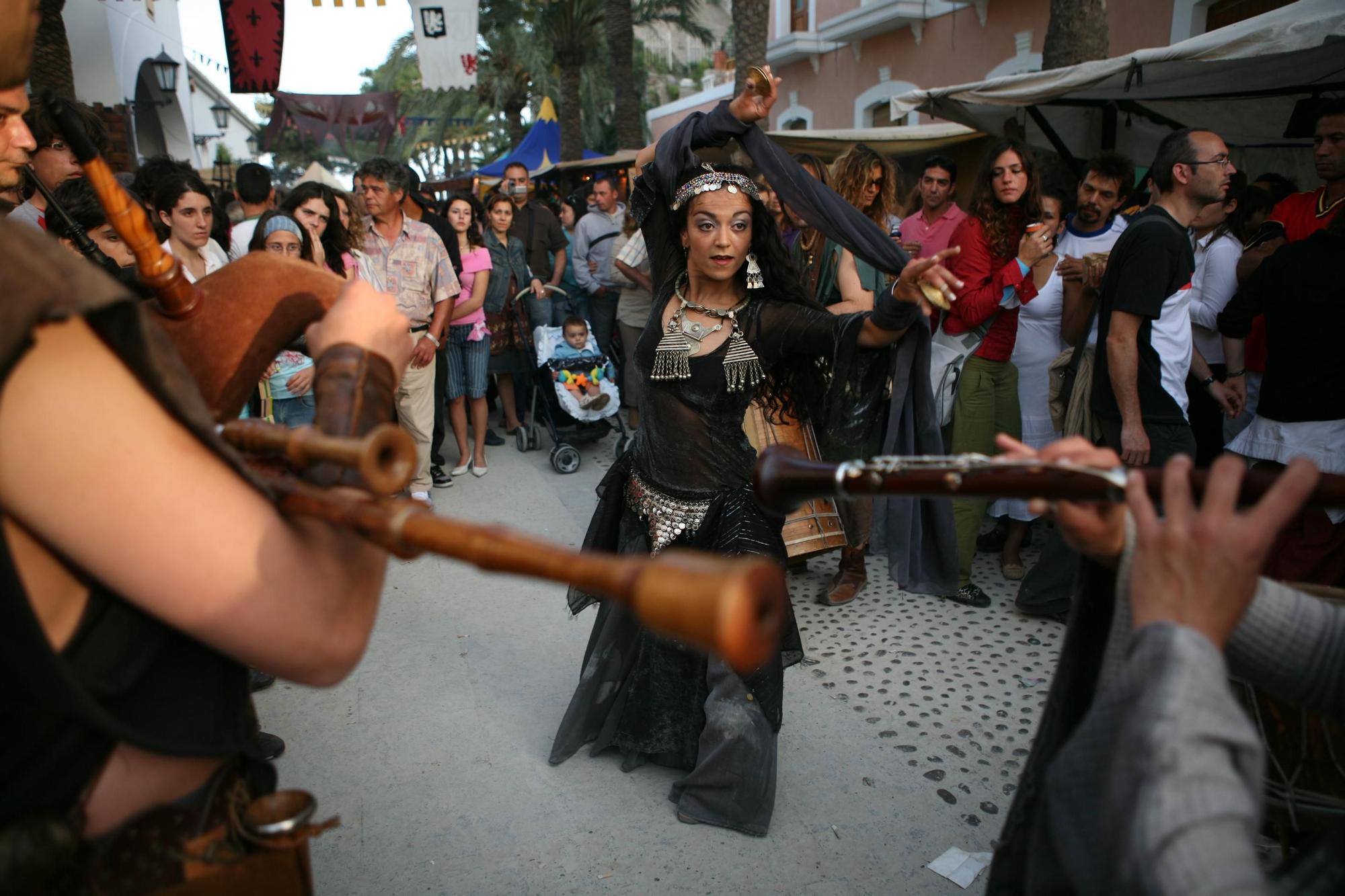 Edición de 2006 de la Feria Medieval de Ibiza.