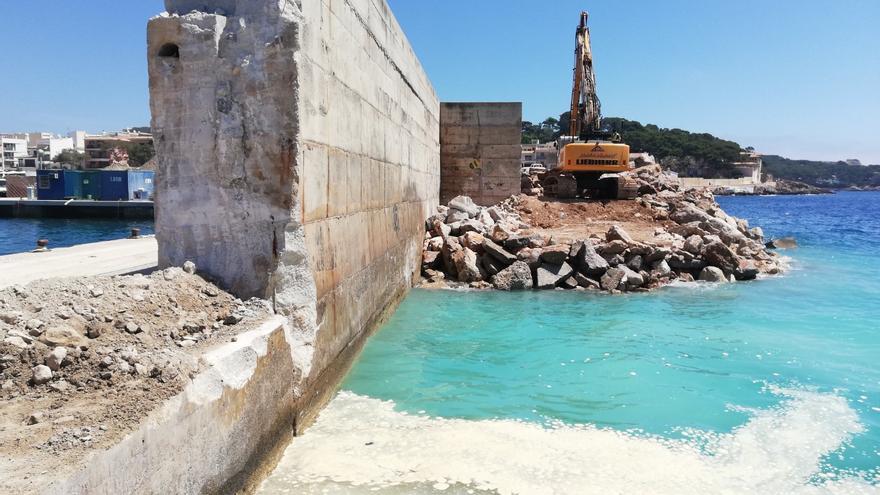 So geht es mit den Arbeiten im Hafen von Cala Ratjada voran