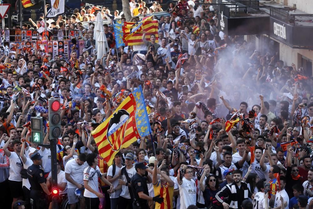 Aficionados en el Valencia CF - Arsenal