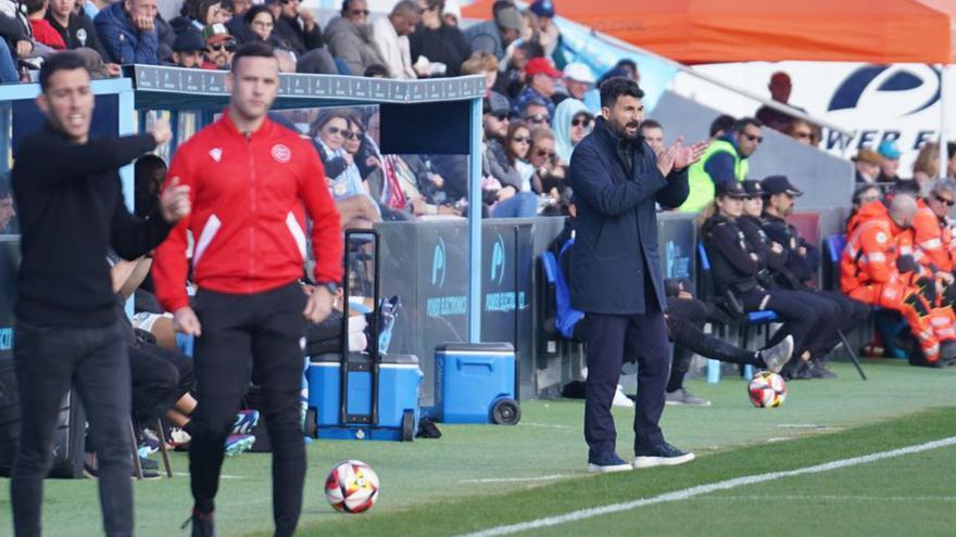Romo, entrenador de la UD Ibiza: «Claro que estamos contentos, pero no se puede alardear»