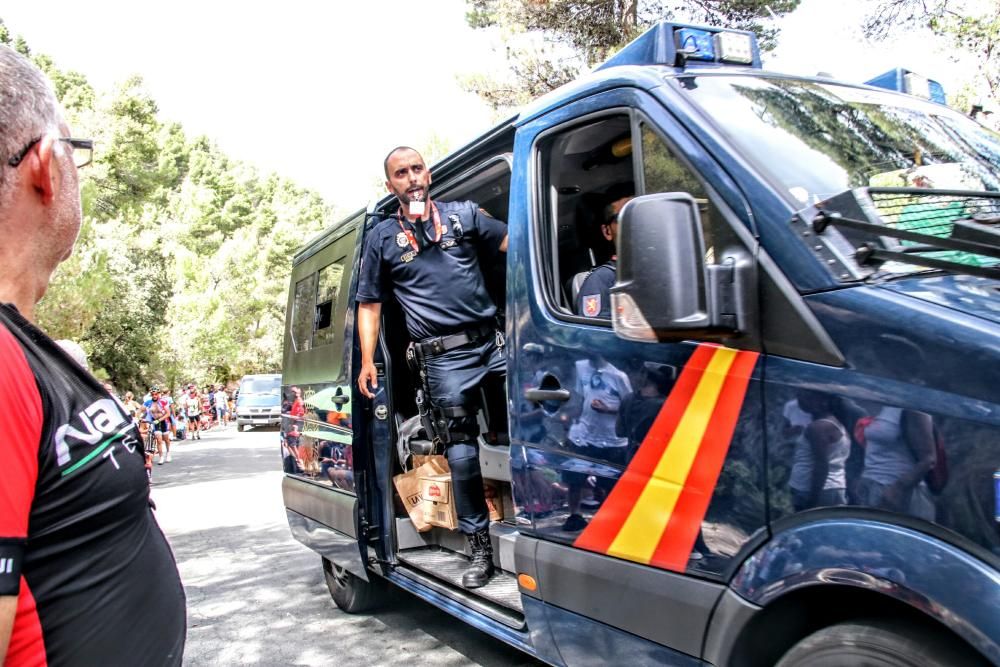 Xorret del Catí vibra con la llegada de La Vuelta