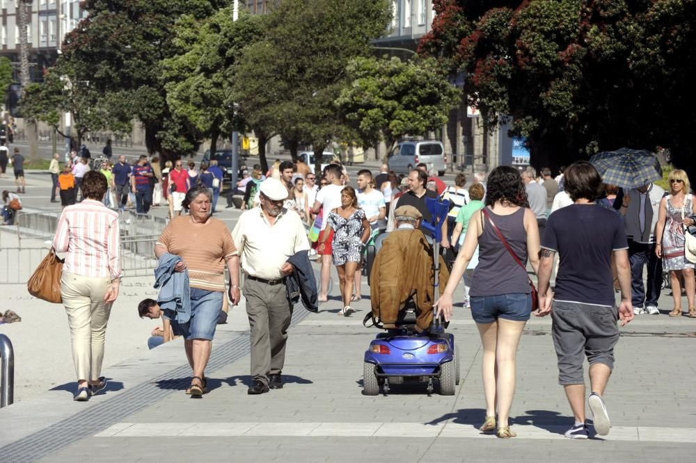 El verano 2016 arranca en A Coruña con buen tiempo