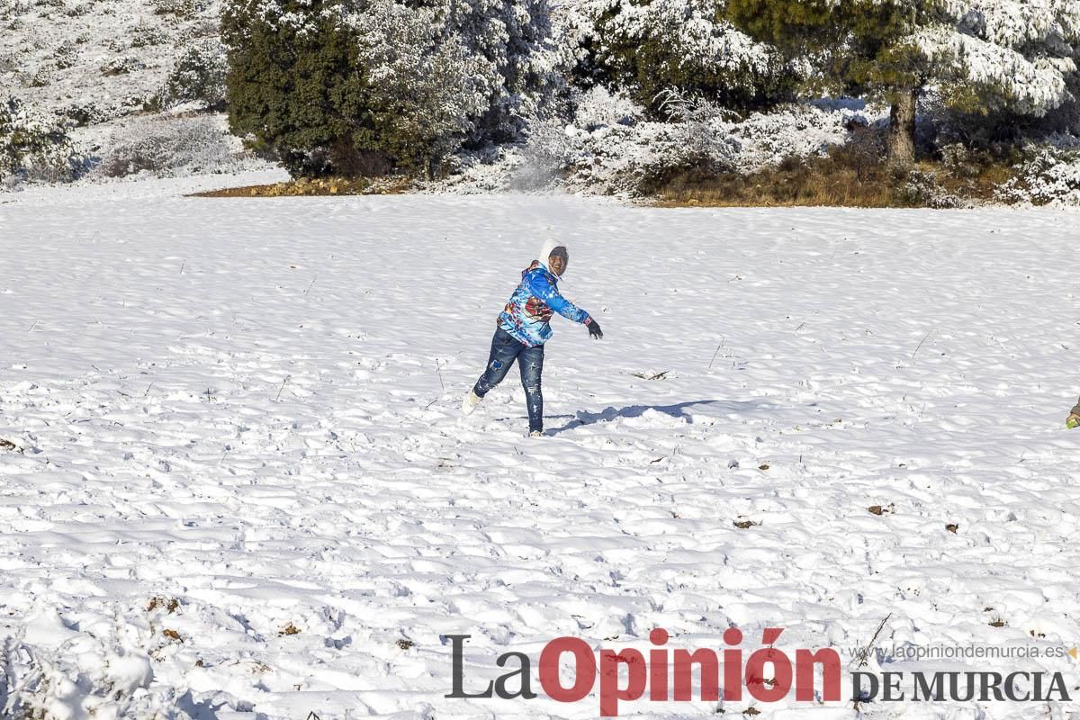 Descubre dónde queda acumulación de nieve en la Región de Murcia
