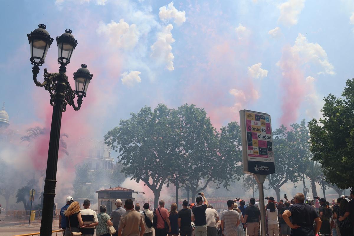 La mascletà del Corpus de Valènca 2026, en imágenes