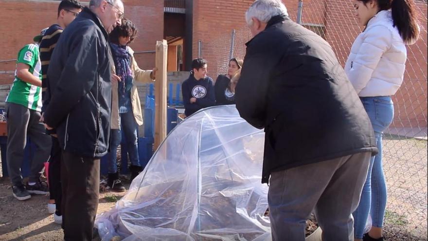 El projecte posa en comú joves i gent gran.