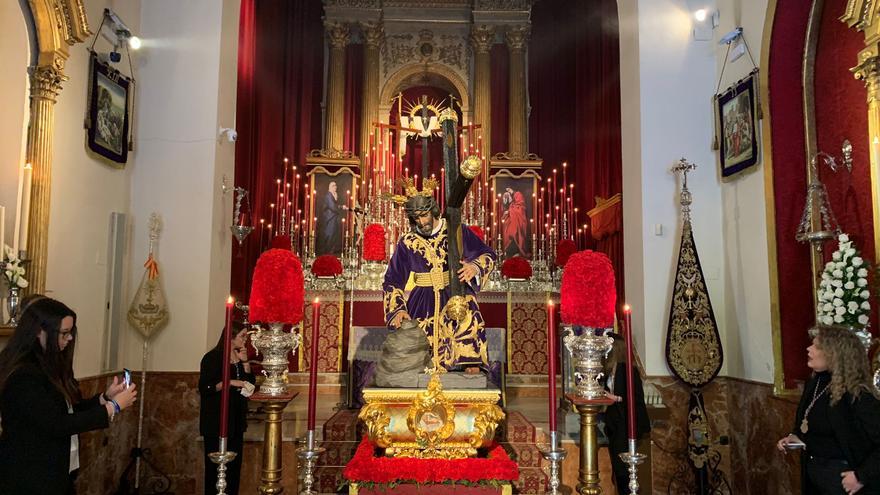 El Nazareno de los Pasos preside el viernes el Vía Crucis Oficial de Málaga