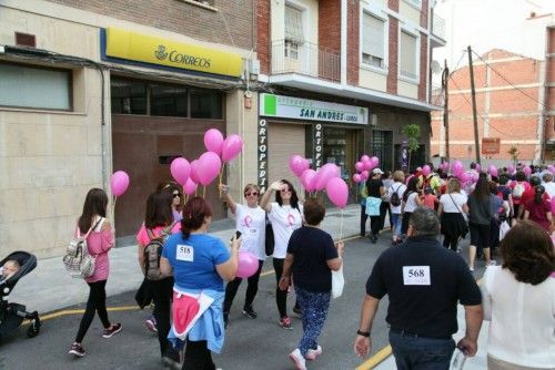 Marcha Popular contra el Cáncer de Mama en Lorca