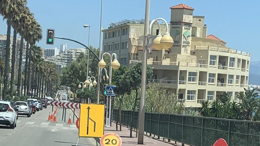 La Policía Local de Benalmádena controlará el carril bus-taxi en Antonio Machado