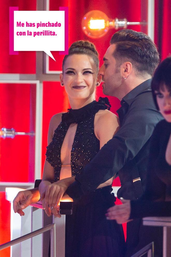 Un sensual y caballeroso David Bustamante con perilla baila con Yana Olina 'Back to Black'