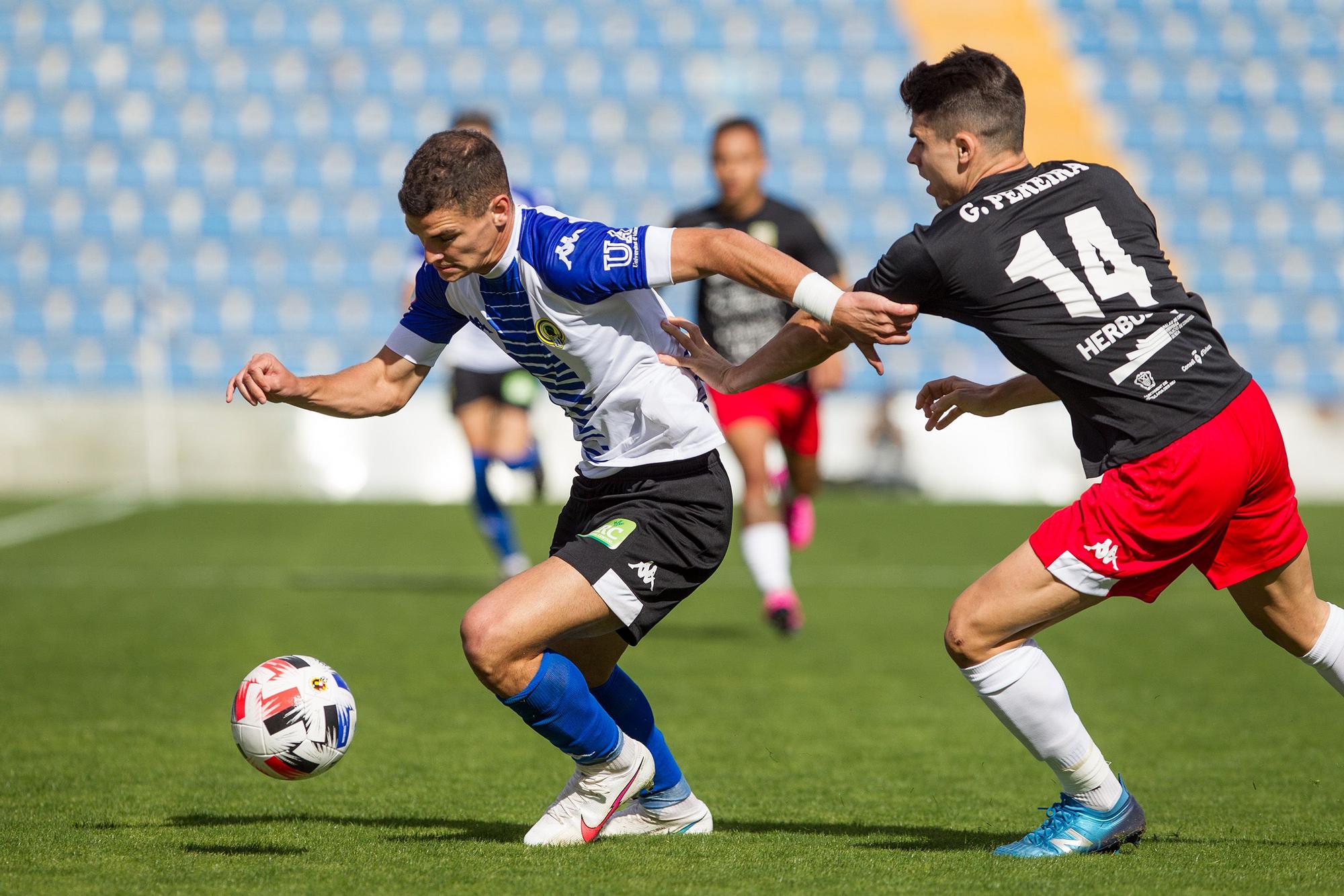 Las imágenes del partido Hércules - Peña Deportiva