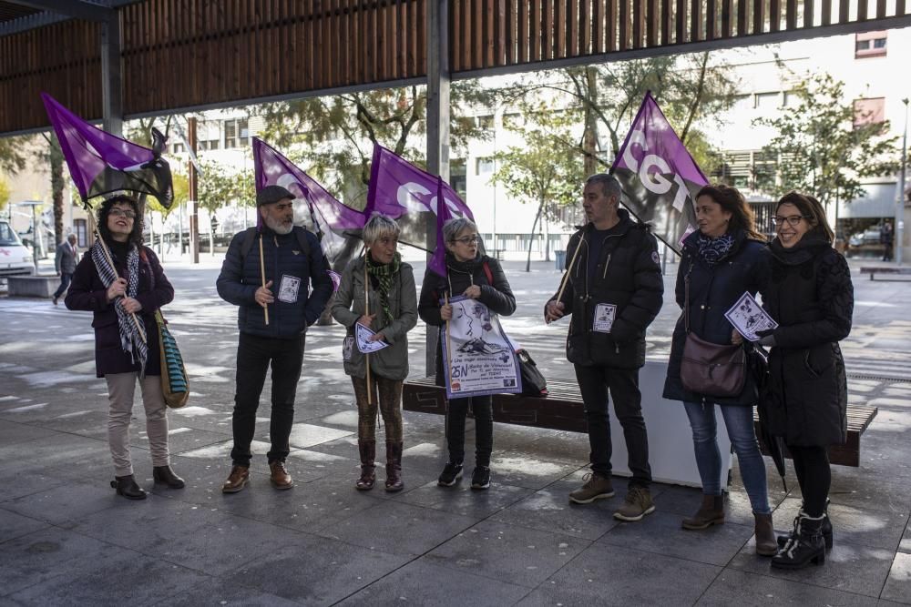 Las imágenes de la jornada: Zamora dice 'No' a la violencia de género