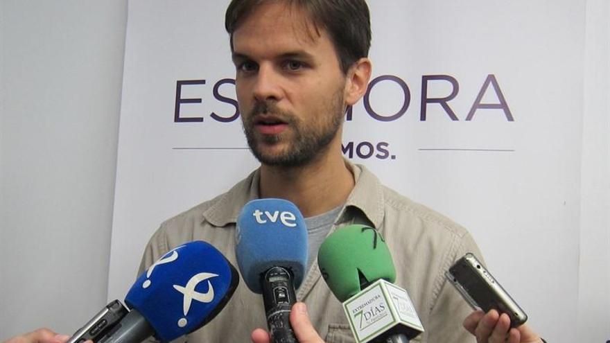 Álvaro Jaén es reelegido secretario general de Podemos en Extremadura