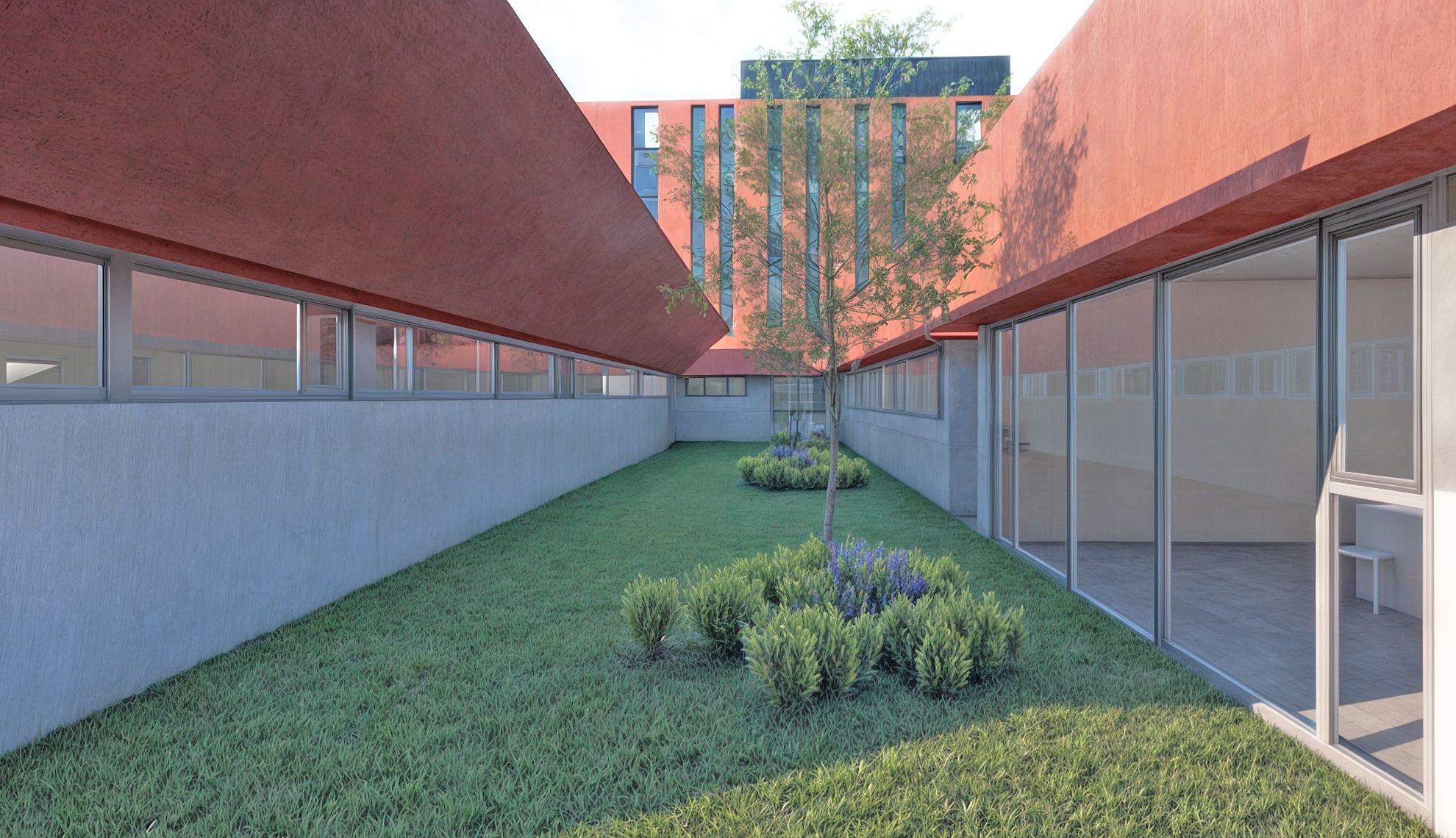 EN IMÁGENES: Este es el proyecto de ampliación de la Escuela Superior del Principado de Asturias, en Avilés
