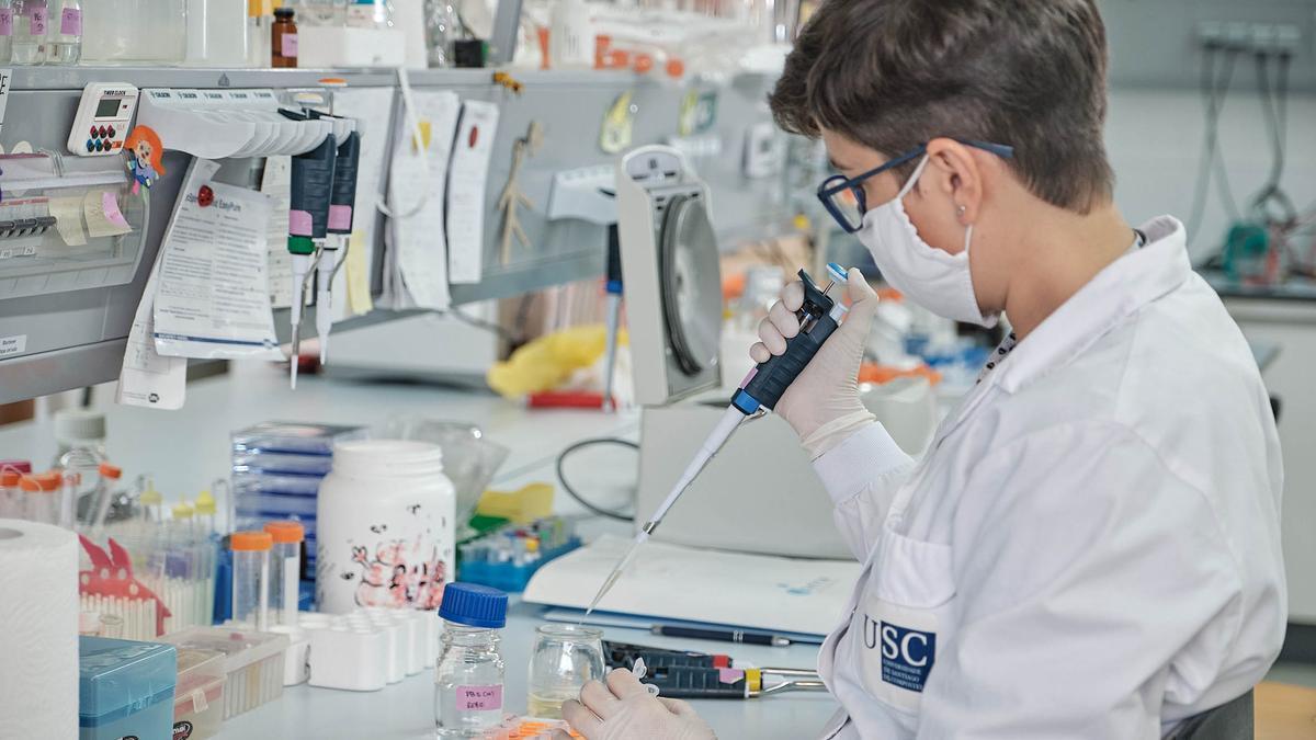 Una investigadora de la Universidad de Santiago de Compostela