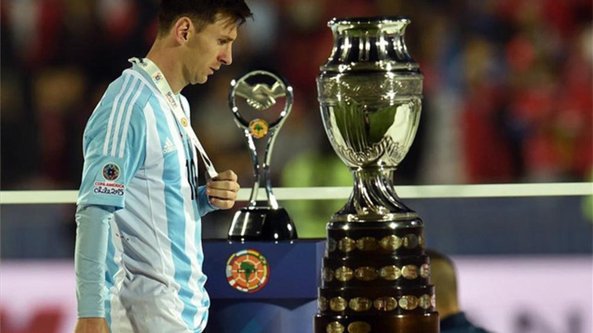 Messi, durante la pasada Copa América 2015