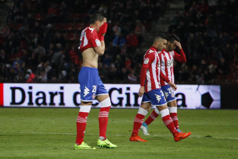 Les imatges del Girona - Rayo (1-3)