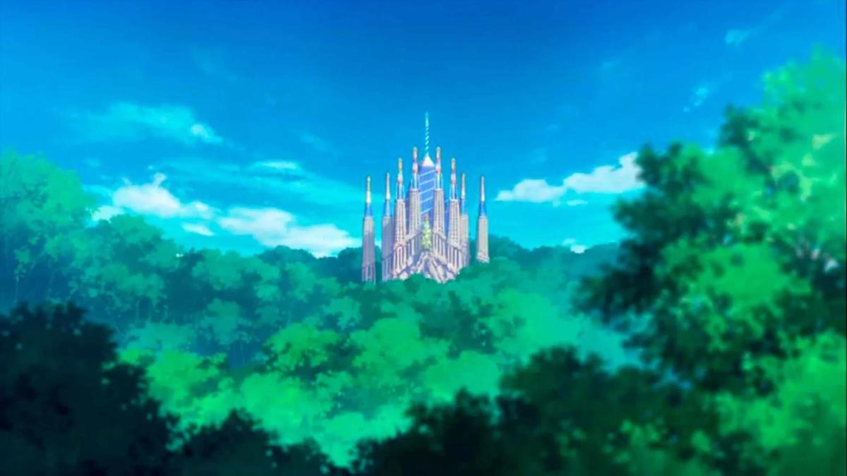 La Sagrada Familia representada en la serie de anime japonés Magic Kyun Renaissance.