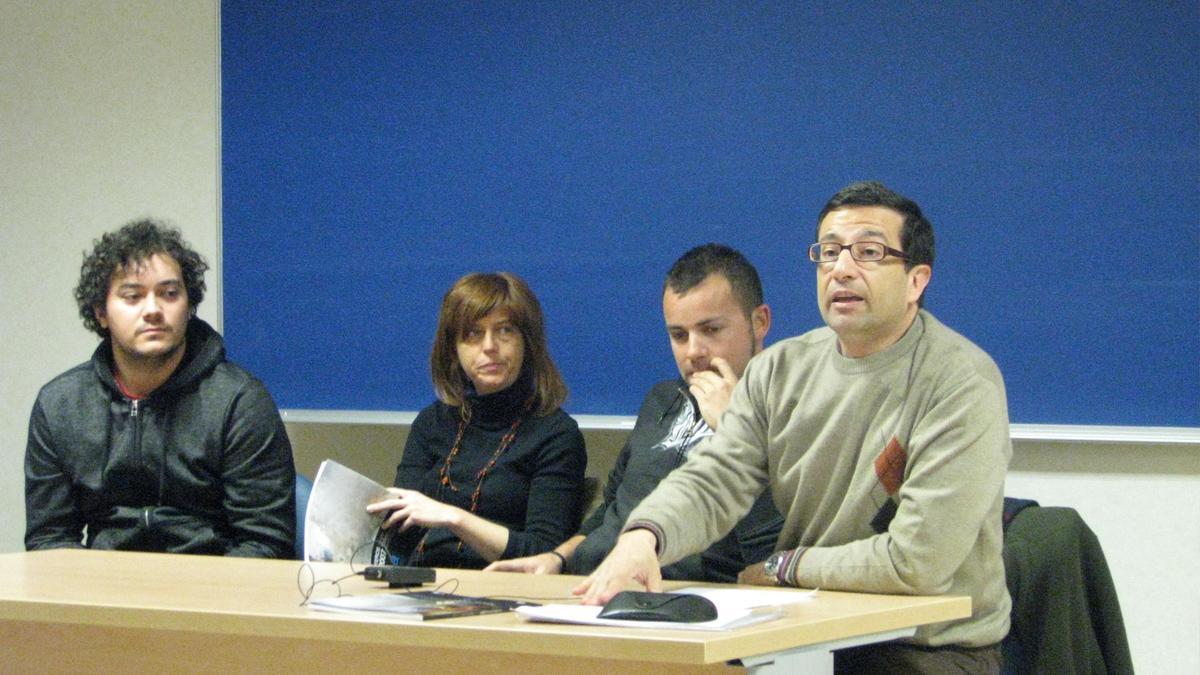 A la derecha, José Alberto García Avilés, en imagen de archivo