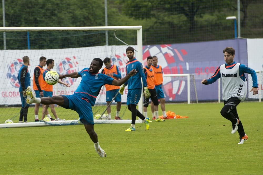 Entrenamiento del Real Oviedo