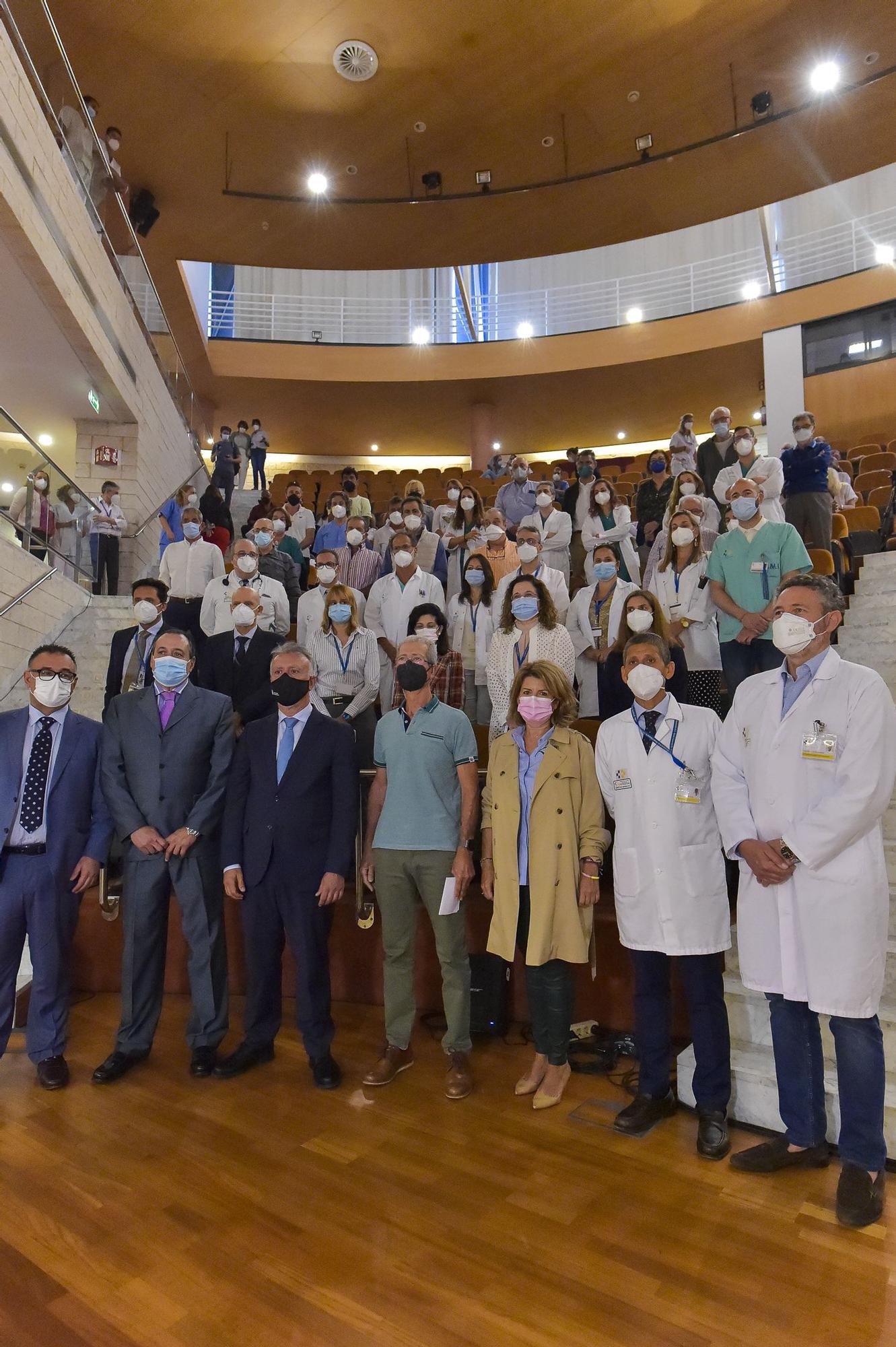 Acto de reconocimiento a la labor de los profesionales que han puesto en marcha el programa regional