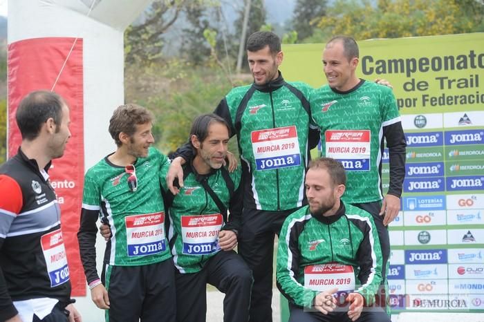 Llegada y entrega de trofeos de El Valle Trail