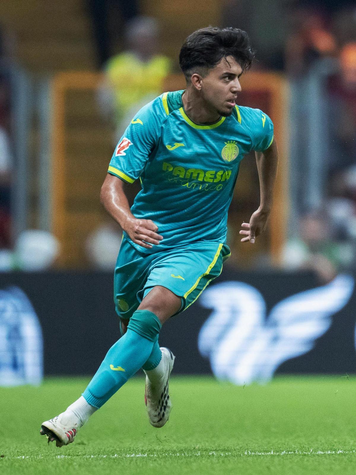 Ilias Akhomach, durante el amistoso del Villarreal ante el Galatasaray.