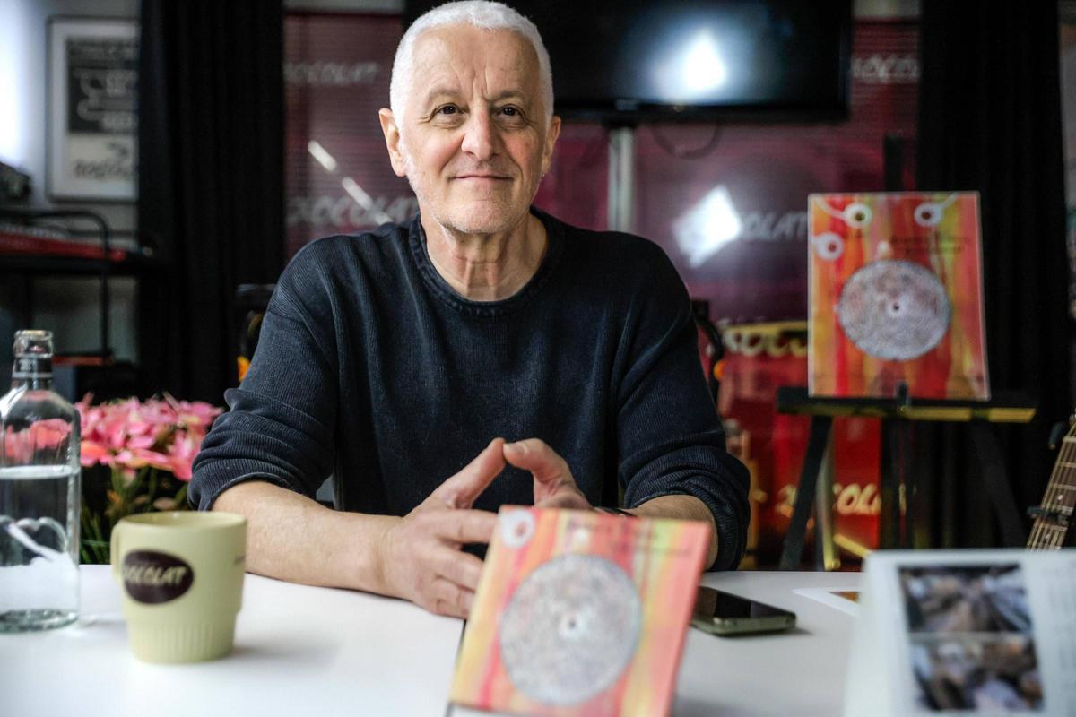 Joan Carles Palou, ayer en Xocolat