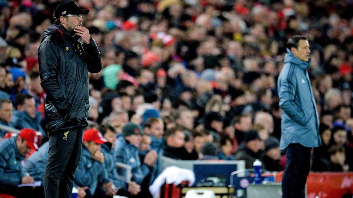 Klopp y Kovac no consiguieron llevarse ninguna ventaja de Anfield